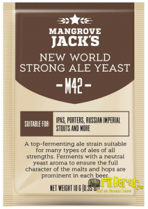 Mangrove Jacks CS M42 drojdie New World Strong Ale 02